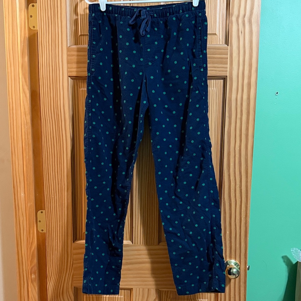 GAP, men’s flannel pj bottoms, drawstring, pockets, small